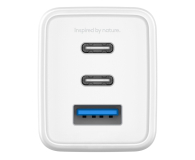 Hune Ładowarka sieciowa GaN 65W 2x USB-C+USB-A Snow White - 1370700 - zdjęcie 5